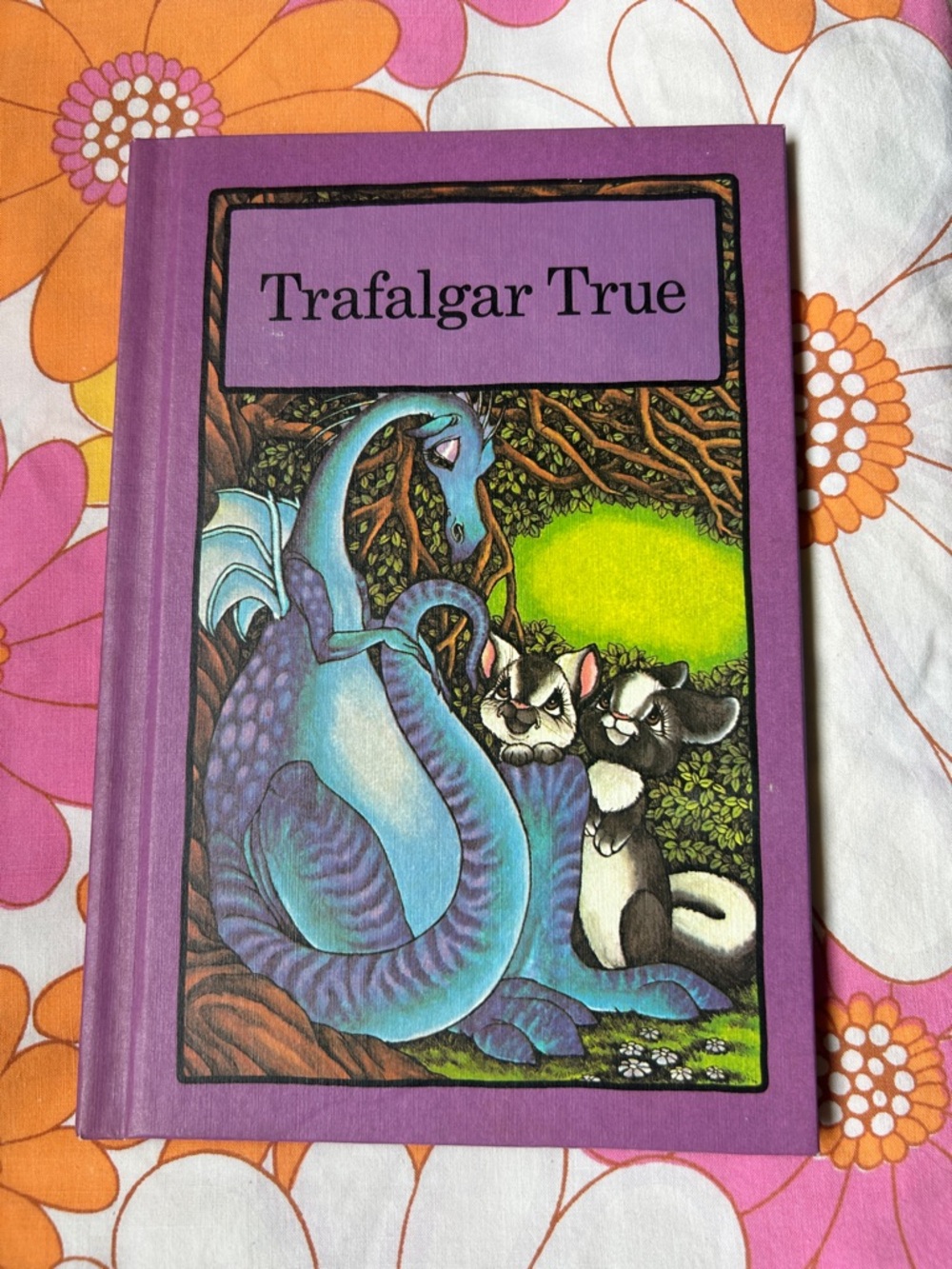 2 for $25 Vintage Serendipity Trafalgar True Purple Hardcover Children’s Book